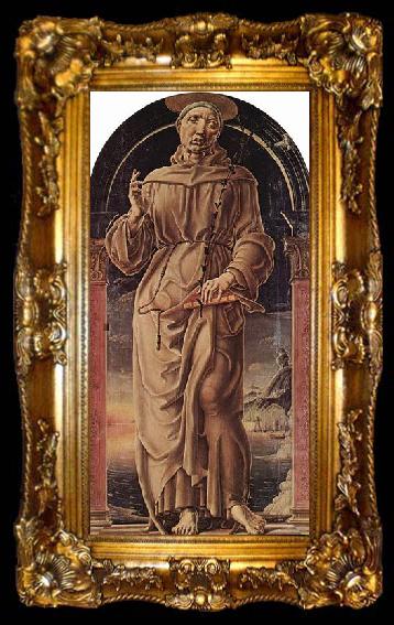 framed  Cosme Tura Hl. Antonius von Padua, ta009-2